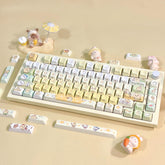 Cute Chiikawa Theme PBT ISO Anime Keycap Set for Mechanical Keyboard, Kawaii Keycap Set, DMA Profile, Dye-Sub Process, 150pcs